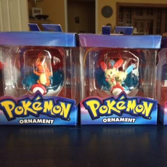 Pokemon Retired Edition 6 Ornaments-2005-NEW-Vintage Collectibles - Picture 2 of 15